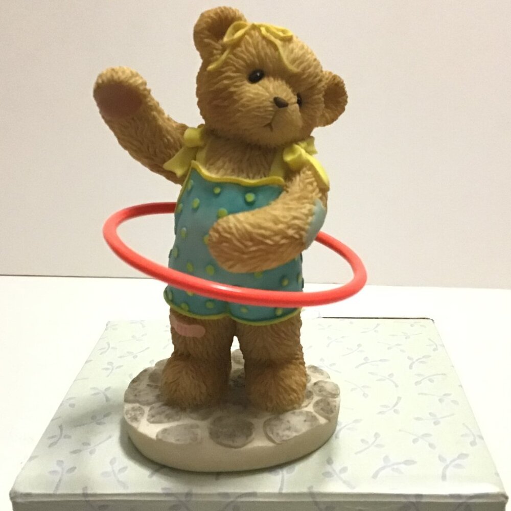 Cherished Teddies Ali 111690 Summer Days Are Filled with Friendship Box COA New